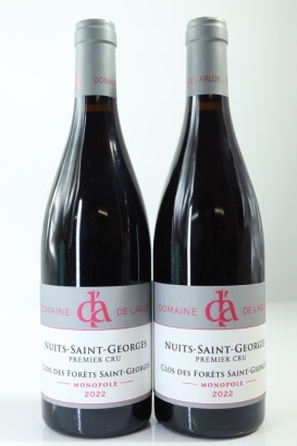(2) 2022 Domaine de L'Arlot Clos des Forets Saint-Georges Monopole, Nuits-Saint-Georges Premier Cru [JR17] [JM92-94]