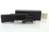 (1) Laguiole Tradition Sommelier Wine Knife Black Cow Horn with Black Leather Pouch (GB) - (10 Year Warranty)