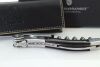 (1) Laguiole Tradition Sommelier Wine Knife Black Cow Horn with Black Leather Pouch (GB) - (10 Year Warranty) - 2