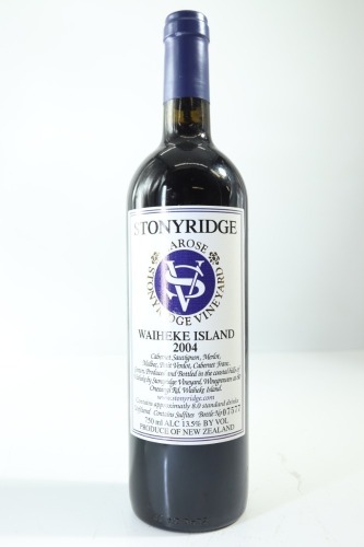 (1) 2004 Stonyridge Vineyard Larose, Waiheke Island