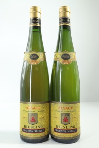 (2) 2001 Hugel & Fils Riesling Tradition, Alsace (DC)