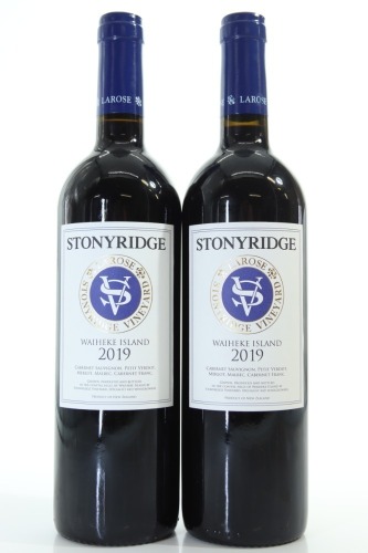 (2) 2019 Stonyridge Vineyard Larose, Waiheke Island