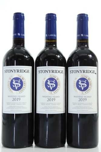 (3) 2019 Stonyridge Vineyard Larose, Waiheke Island
