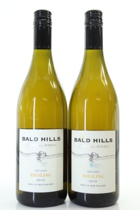 (2) 2010 Bald Hills Last Light Riesling, Bannockburn