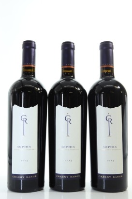 (3) 2013 Craggy Range 'Sophia', Gimblett Gravels [JR17] [BC98]