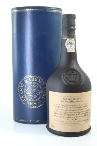 (1) Croft Reserva Particular 300th Anniversary Port 1678-1978, Oporto, 20% ABV (GB)
