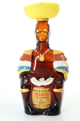 (1) Angostura Old Oak Limbo Drummer Rum, Trinidad and Tobago, 757ml, 43% ABV, Circa. 1970's (Low Fill)