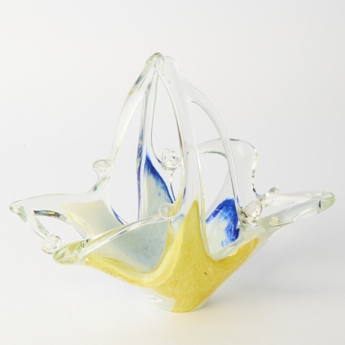 A Murano Glass Basket