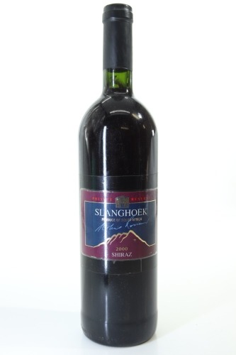 (1) 2000 Slanghoek Private Reserve Shiraz, Breede River Valley