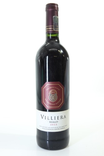 (1) 2013 Villiera Merlot, Stellenbosch