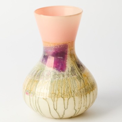 A Hand-Painted Vase Made in Israel