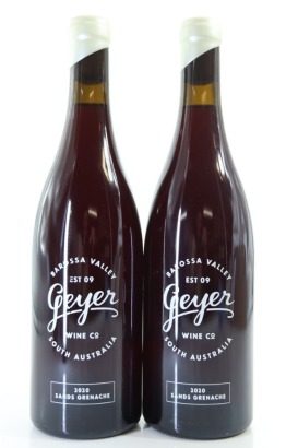 (2) 2021 Geyer Wine Co. 'Sands' Grenache, Barossa Valley