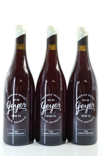 (3) 2022 Geyer Wine Co. 'Sands' Grenache, Barossa Valley