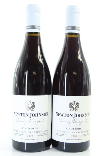 (2) 2010 Newton Johnson Pinot Noir, Walker Bay