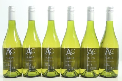(6) 2021 Alta Cima 4.090 Chardonnay, Lontue Valley