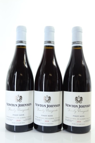 (3) 2010 Newton Johnson Pinot Noir, Walker Bay