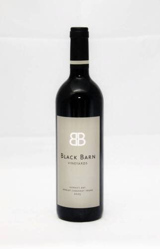 (1) 2005 Black Barn Bordeaux Blend