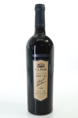 (1) 1998 Pask Gimblett Road Reserve Cabernet Sauvignon, Hawke's Bay