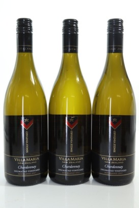(3) 2017 Villa Maria Single Vineyard Ihumatao Chardonnay, Auckland