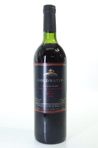 (1) 1996 Goldwater Estate Cabernet Sauvignon - Merlot, Waiheke Island (TS)