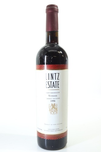 (1) 1996 Lintz Estate Vitesse Cabernet Sauvignon, Martinborough