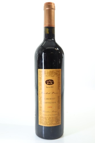 (1) 1998 Sacred Hill Basket Press Cabernet Sauvignon, Hawke's Bay