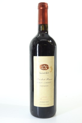(1) 1996 Sacred Hill Basket Press Reserve Merlot - Cabernet Sauvignon, Hawke's Bay