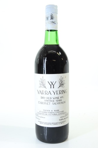 (1) 1988 Yarra Yering Dry Red No. 1, Yarra Valley