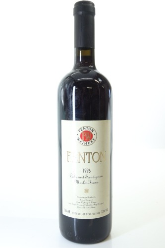 (1) 1996 Fenton Cabernet Sauvignon - Merlot - Franc, Waiheke Island