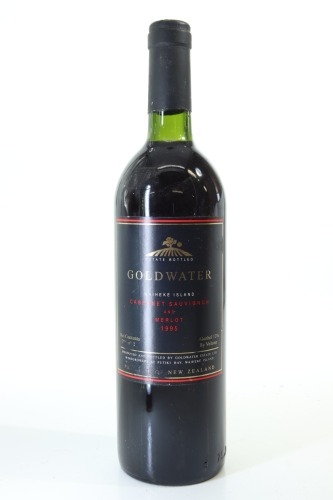 (1) 1995 Goldwater Estate Cabernet Sauvignon - Merlot, Waiheke Island