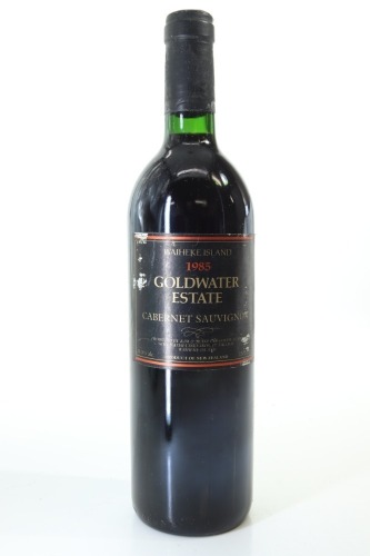 (1) 1985 Goldwater Estate Cabernet Sauvignon, Waiheke Island