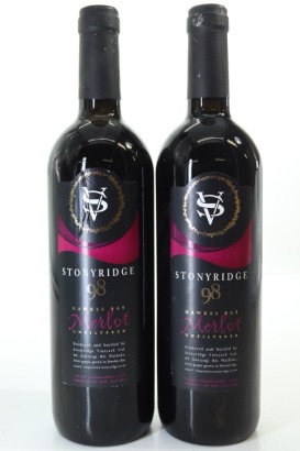 (2) 1998 Stonyridge Vineyard Merlot, Hawke's Bay