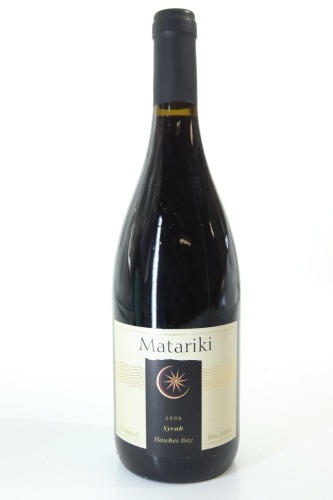 (1) 1998 Matariki Syrah, Hawke's Bay