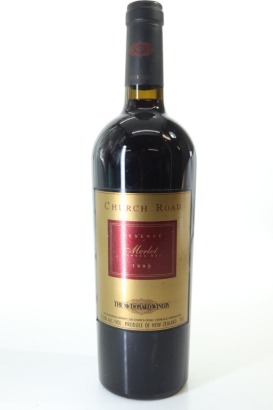 (1) 1995 Church Road Reserve Merlot, Hawke's Bay