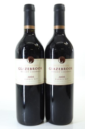 (2) 2000 Ngatarawa Glazebrook Merlot - Cabernet Sauvignon, Hawke's Bay