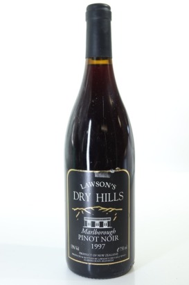 (1) 1997 Lawson's Dry Hills Pinot Noir, Marlborough