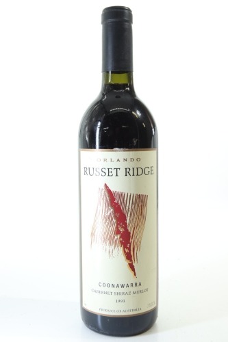 (1) 1993 Orlando Russet Ridge Cabernet - Shiraz - Merlot, Coonawarra