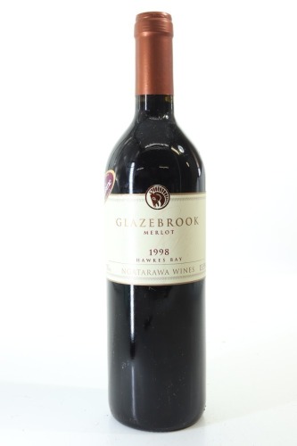 (1) 1998 Ngatarawa Glazebrook Merlot, Hawke's Bay