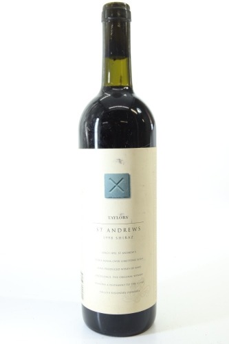 (1) 1998 Taylors Wakefield St Andrews Shiraz, Clare Valley