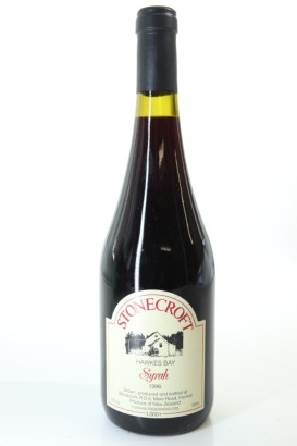 (1) 1996 Stonecroft Syrah, Gimblett Gravels