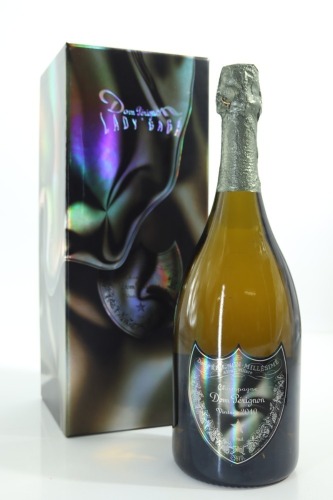 (1) 2010 Dom Perignon x Lady Gaga Brut, Champagne (GB)