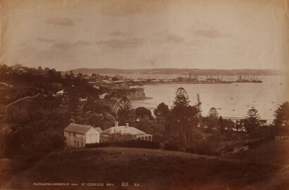 GEORGE VALENTINE Auckland Harbour from St. George's Bay