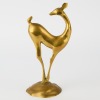 An Art Deco Brass Deer