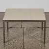 A Steel and Ceramic Tile Top Side Table