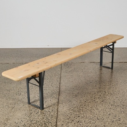 A German Augusta Brauerei Beer Hall Bench, 2004