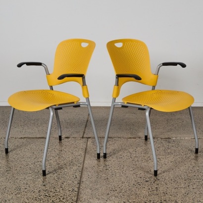 A Pair of Herman Miller Caper Chairs
