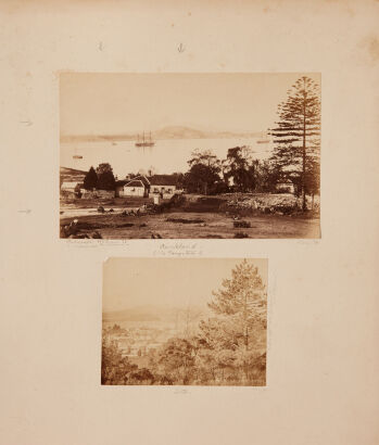 G WILMOTT Auckland / Rangitoto May 1888