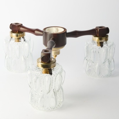 A Retro Bubble Glass Ceiling Light