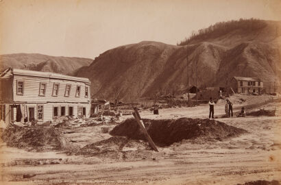 GEORGE VALENTINE Te Wairoa McRae's Hotel. Sophia's Whare and Terrace Hotel