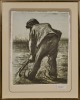 A Rijksmuseum Print of van Gogh's 'A Peasant Digging'